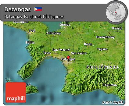 google map batangas|Satellite Map of Batangas .